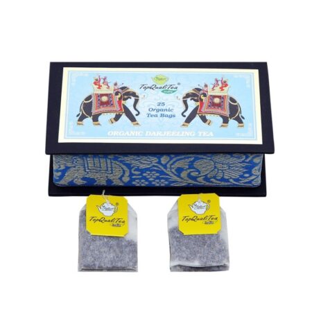 DARJEELING TEA BAG ELEPHANT BLACK BOX (25 TEA BAGS)
