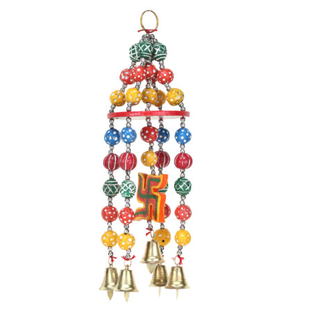 Wooden handpainted wall hanging Chandelier