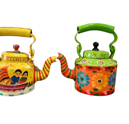 Decorative Hand-painted Tea Pot
